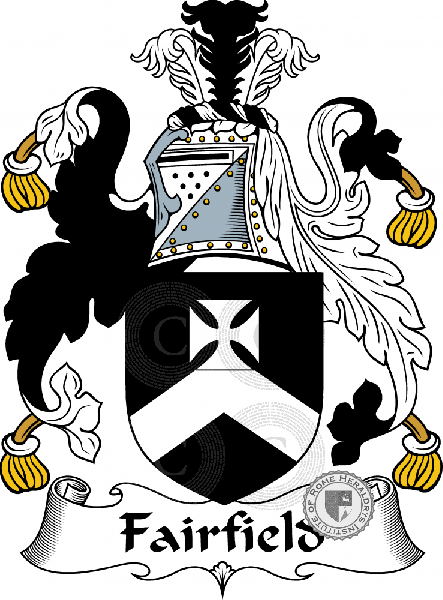 Coat of arms of family Fairfield