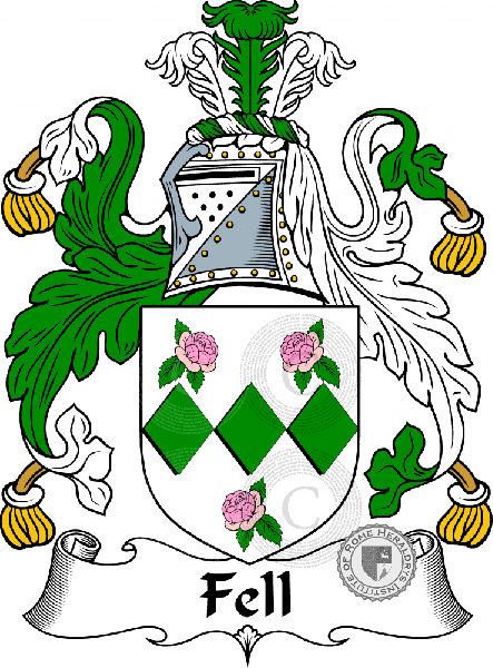 Coat of arms of family Fell