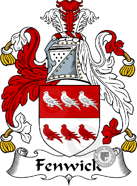 Coat of arms of family Fenwick