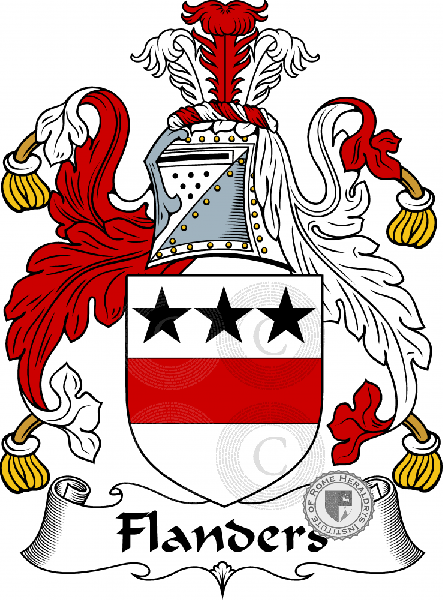 Coat of arms of family Flanders