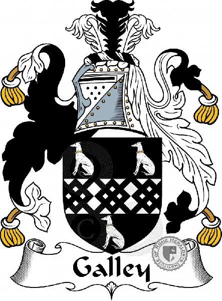 Coat of arms of family Gallay