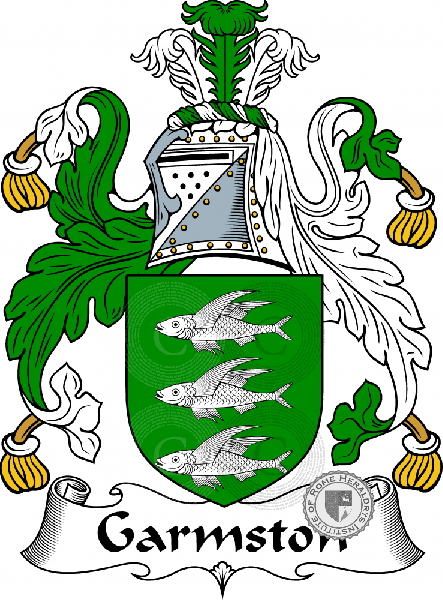 Coat of arms of family Garmston
