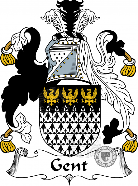 Coat of arms of family Gent