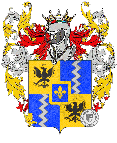 Coat of arms of family thiene        
