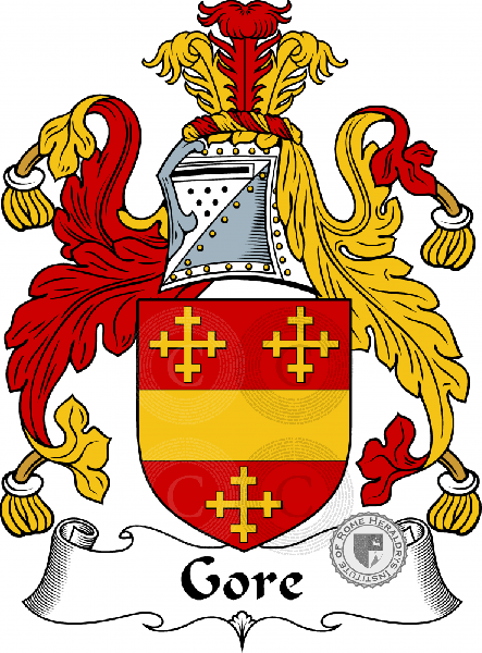 Wappen der Familie Gore