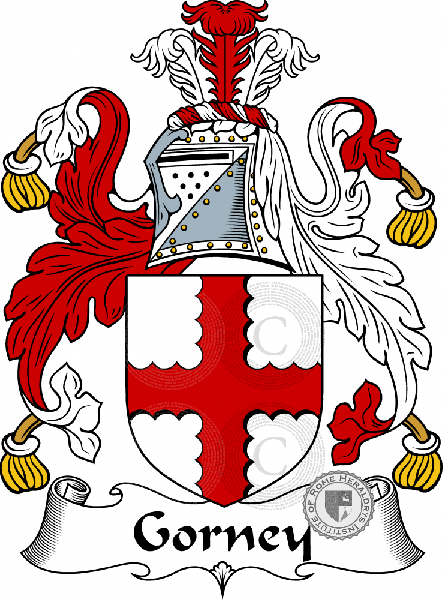 Coat of arms of family Gorney