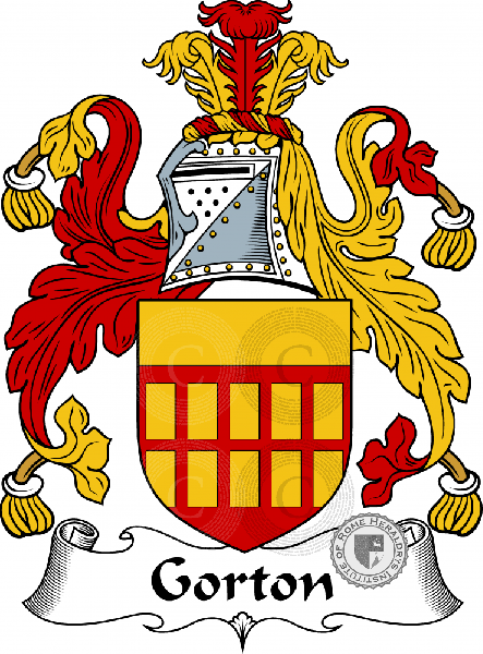 Coat of arms of family Gorton