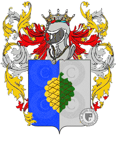 Coat of arms of family pigna    