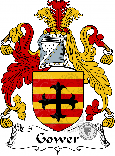 Coat of arms of family Gower