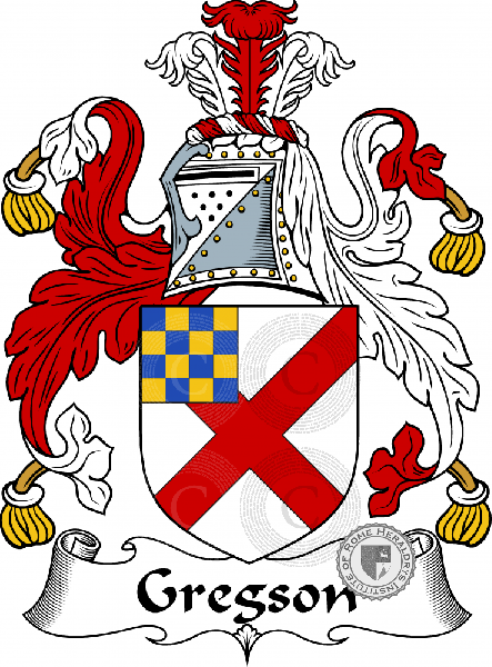 Wappen der Familie Gregson