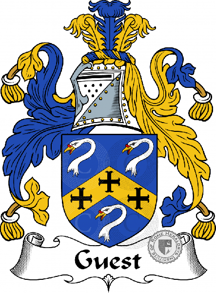 Coat of arms of family Guest