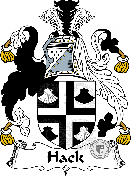 Coat of arms of family Hack