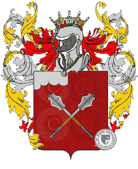 Coat of arms of family mazzinari         