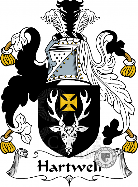 Coat of arms of family Hartwell