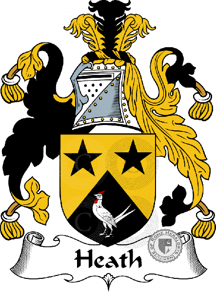 Wappen der Familie Heath