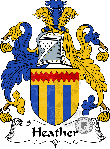 Coat of arms of family Heather