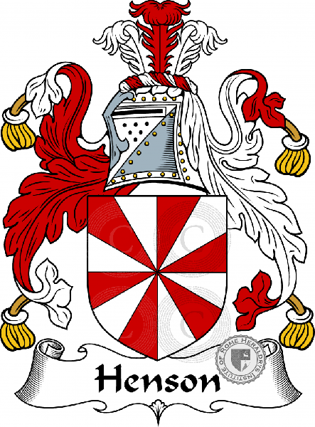 Coat of arms of family Henson