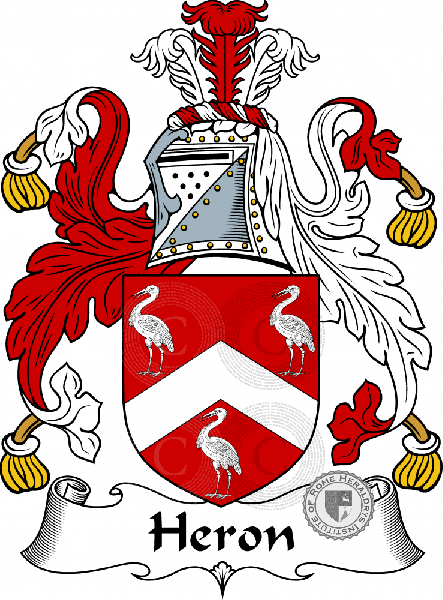 Wappen der Familie Heron