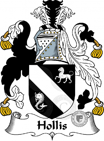 Coat of arms of family Hollis
