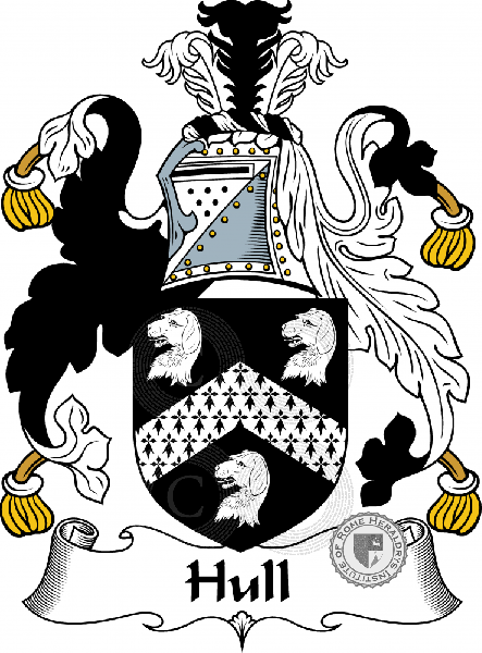 Coat of arms of family Hull