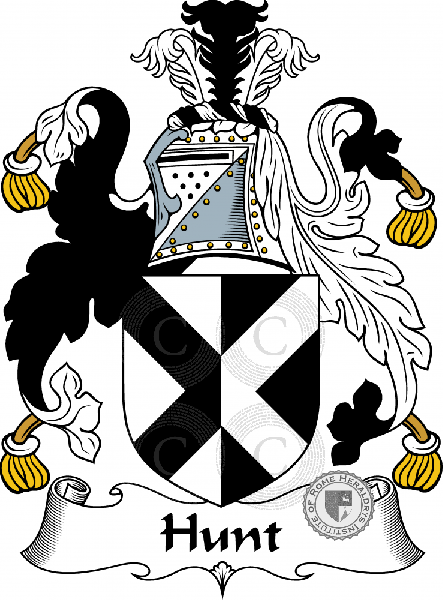Wappen der Familie Hunt