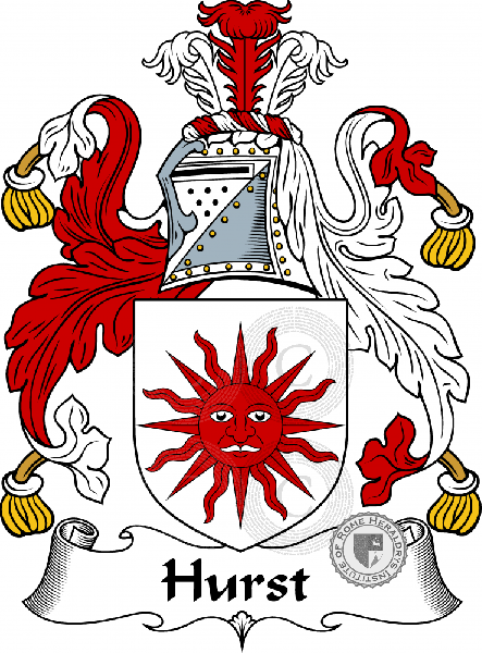 Wappen der Familie Hurst