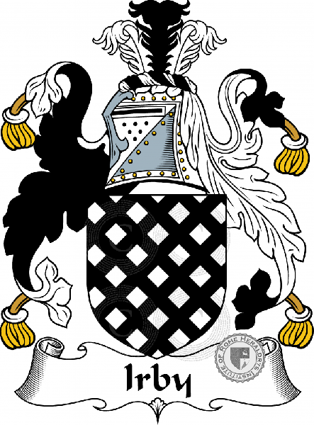 Wappen der Familie Irby