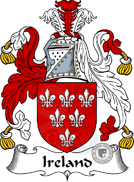 Coat of arms of family Ireland