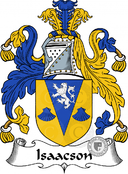 Coat of arms of family Isaacson