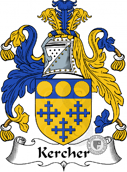 Wappen der Familie Kercher