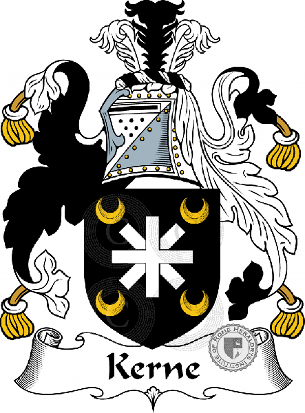 Coat of arms of family Kerne