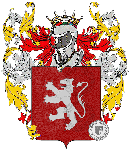 Coat of arms of family rubboli    