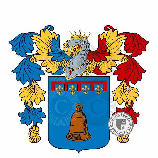 Coat of arms of family Campani