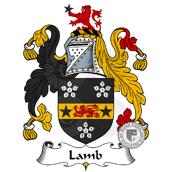Escudo de la familia Lamb
