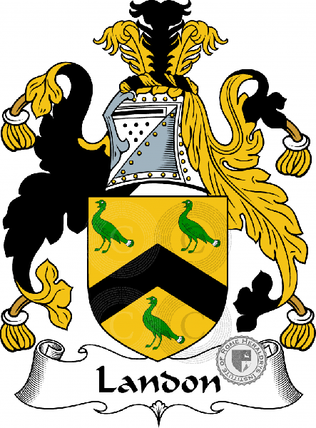 Coat of arms of family Landon