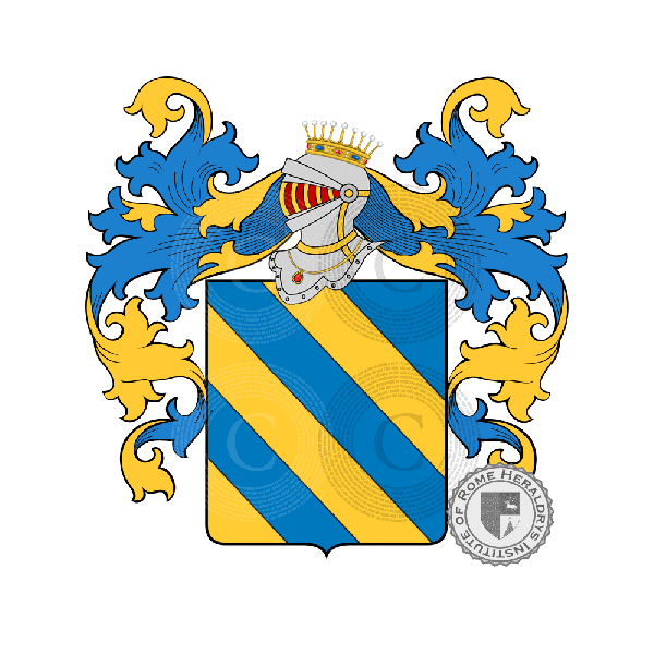 Coat of arms of family lanteri        