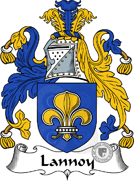 Wappen der Familie Lannoy