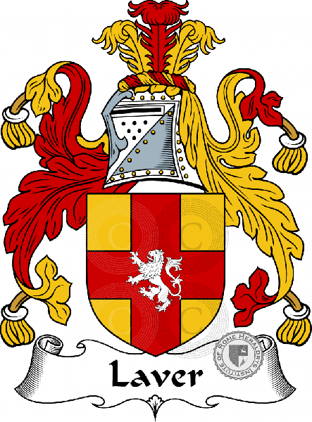 Coat of arms of family Laver II