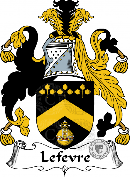 Coat of arms of family Lefevre