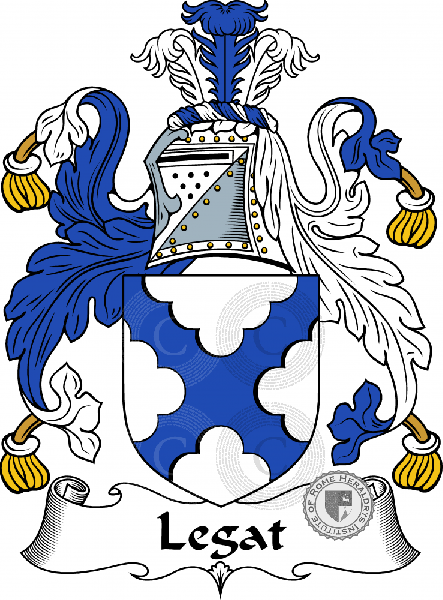 Coat of arms of family Legat