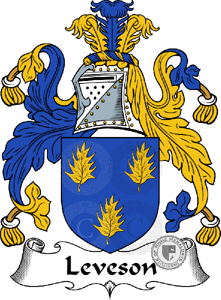 Coat of arms of family Leveson
