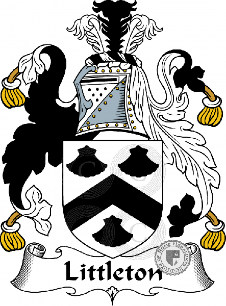 Coat of arms of family Littleton
