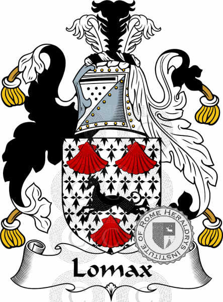 Coat of arms of family Lomax