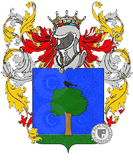 Coat of arms of family oselli    