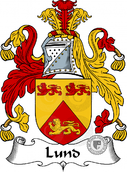 Coat of arms of family Lund