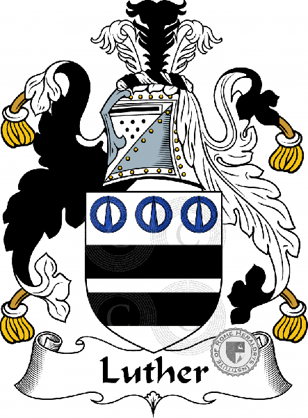 Coat of arms of family Luther