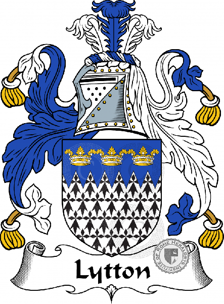 Coat of arms of family Lytton