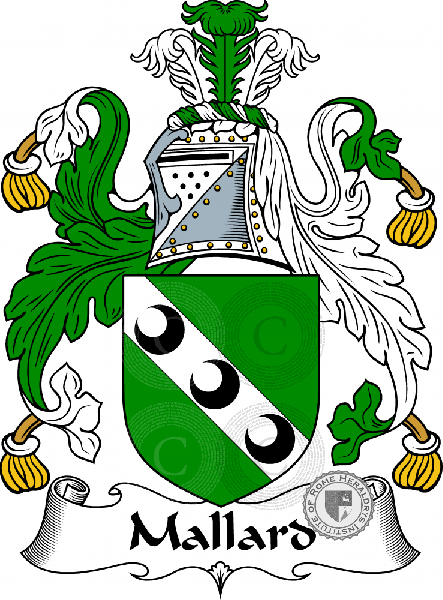 Coat of arms of family Mallard