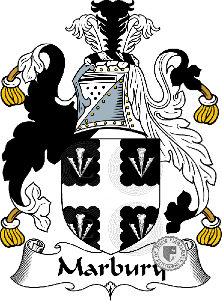 Coat of arms of family Marbury