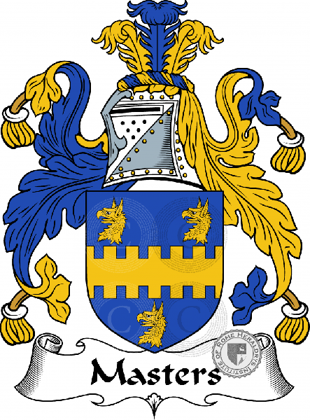 Coat of arms of family Masters